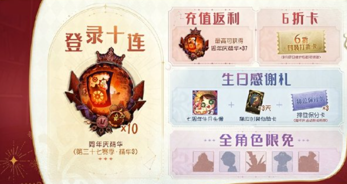 第五人格七週年活動-3
