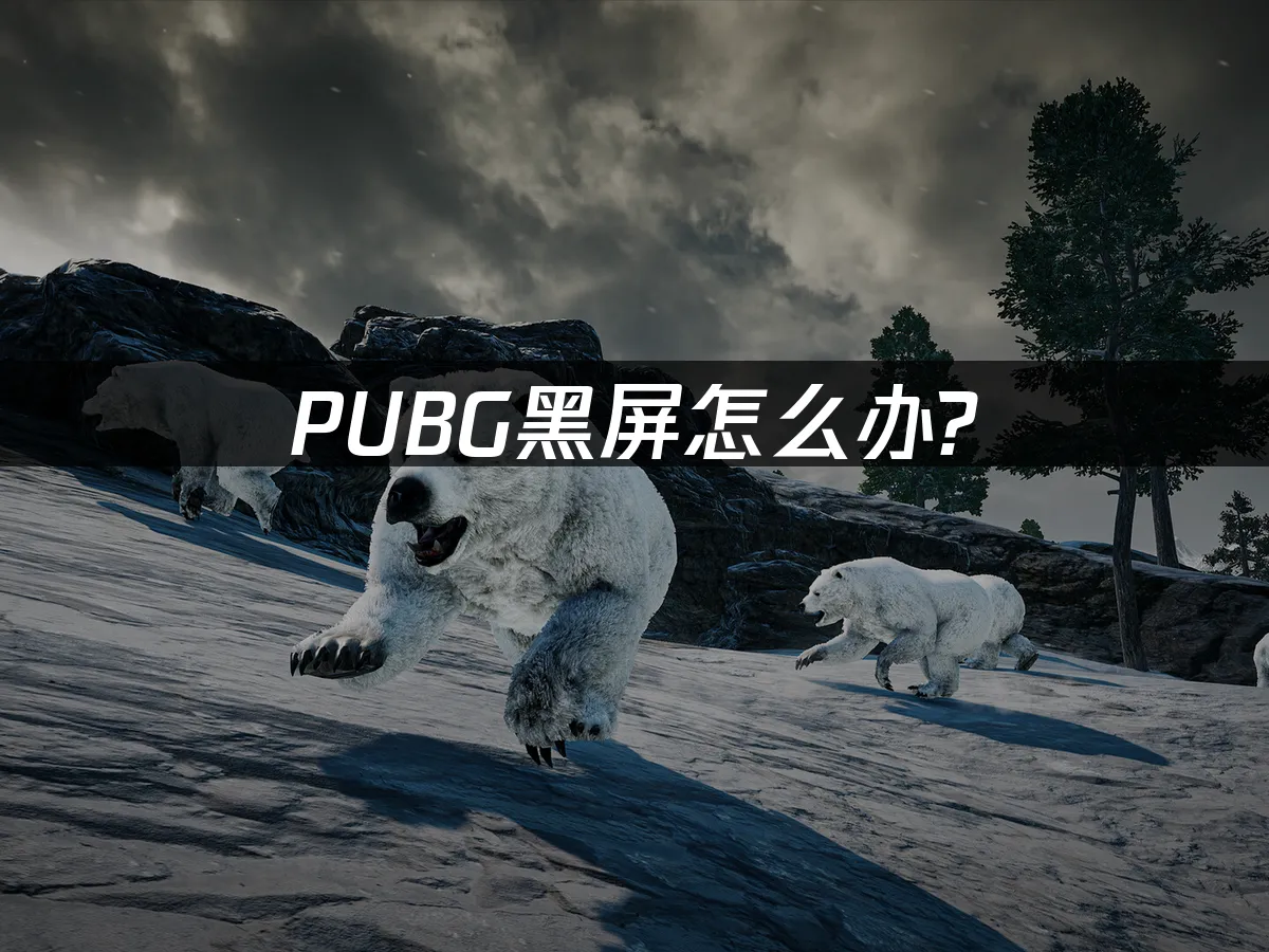 絕地求生畫面黑屏怎麼解?UU加速讓你暢玩無阻!
